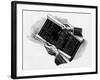 Hands Hold Blueprints, 1946-null-Framed Giclee Print