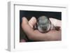 Hands Holding Prairie Dog Pup-W. Perry Conway-Framed Premium Photographic Print