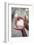 Hands Holding Rice-soupstock-Framed Photographic Print