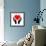 Hands Holding The Heart #1-kots-Framed Premium Giclee Print displayed on a wall