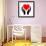 Hands Holding The Heart #1-kots-Framed Premium Giclee Print displayed on a wall