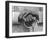 Hands of a Construction Worker, Mexico, 1926-Tina Modotti-Framed Photographic Print