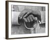 Hands of a Construction Worker, Mexico, 1926-Tina Modotti-Framed Photographic Print