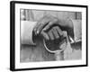 Hands of a Construction Worker, Mexico, 1926-Tina Modotti-Framed Photographic Print