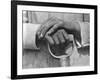 Hands of a Construction Worker, Mexico, 1926-Tina Modotti-Framed Photographic Print