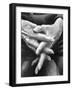 Hands of an Old Man-Michael Rougier-Framed Photographic Print