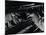 Hands of Jazz Pianist Eddie Heywood on Keyboard During Jam Session-Gjon Mili-Mounted Premium Photographic Print
