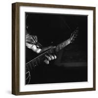 Hands of Maybelle Carter Millard Playing the Guitar-Eric Schaal-Framed Premium Photographic Print