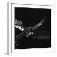 Hands of Maybelle Carter Millard Playing the Guitar-Eric Schaal-Framed Premium Photographic Print