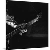 Hands of Maybelle Carter Millard Playing the Guitar-Eric Schaal-Mounted Premium Photographic Print