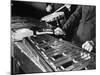 Hands of Percussionists Sam Borodkin Playing the Share Drum and Albert Rich Playing the Xylophone-Margaret Bourke-White-Mounted Photographic Print