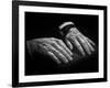 Hands of Russian Piano Virtuoso Sergei Rachmaninoff, with Wedding Ring on Right Hand-Eric Schaal-Framed Premium Photographic Print