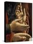 Hands of Saints Matthew and Philip, from the Last Supper, Fresco C.1444-50 (Detail)-Andrea Del Castagno-Stretched Canvas