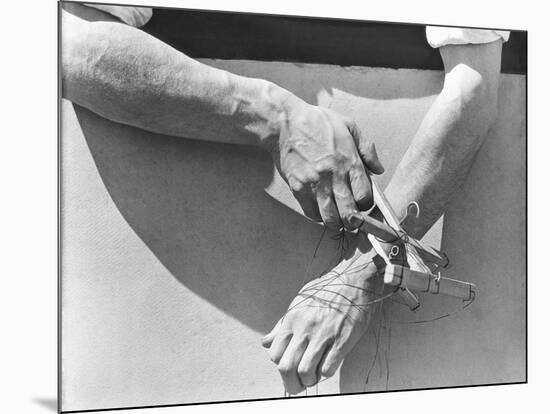 Hands of the Puppeteer, 1929-Tina Modotti-Mounted Premium Giclee Print