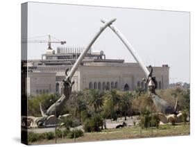 Hands of Victory, Baghdad, Iraq-Stocktrek Images-Stretched Canvas