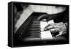 Hands on a Piano-Giuseppe Torre-Framed Stretched Canvas