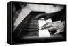 Hands on a Piano-Giuseppe Torre-Framed Stretched Canvas