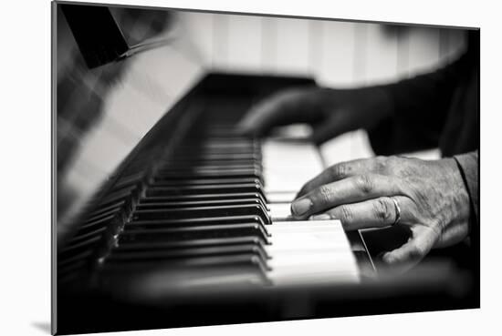 Hands on a Piano-Giuseppe Torre-Mounted Photographic Print