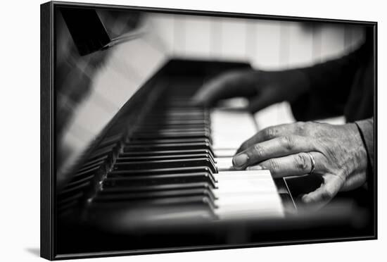 Hands on a Piano-Giuseppe Torre-Framed Photographic Print