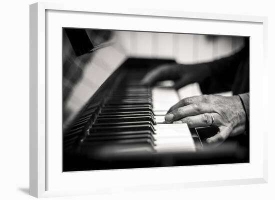 Hands on a Piano-Giuseppe Torre-Framed Photographic Print