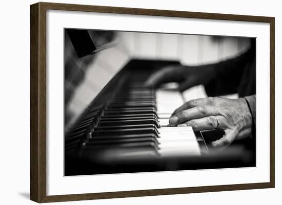 Hands on a Piano-Giuseppe Torre-Framed Photographic Print