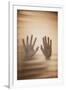 Hands on Glass-Steve Allsopp-Framed Photographic Print