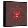 Hands Shaping A Heart Form-karnoff-Framed Stretched Canvas