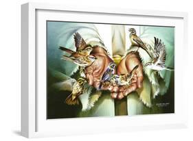 Hands-Spencer Williams-Framed Giclee Print