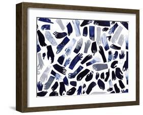 Hands-Charlotte Ager-Framed Giclee Print