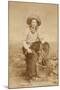 Handsome Cowboy With Lariat-C.D. Kirkland-Mounted Art Print
