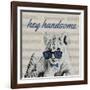 Handsome Tiger-Vivien Rhyan-Framed Art Print