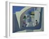 Handstand, Santorini-Andrew Macara-Framed Giclee Print