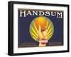 Handsum Orange Label-null-Framed Art Print