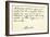 Handwriting and Signature of Abraham Lincoln-null-Framed Giclee Print
