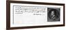 Handwriting and Signature of Robespierre-null-Framed Giclee Print