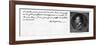 Handwriting and Signature of Robespierre-null-Framed Giclee Print