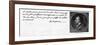 Handwriting and Signature of Robespierre-null-Framed Giclee Print