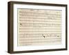 Handwritten for Bartered Bride-Bedrich Smetana-Framed Giclee Print