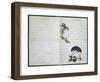 Handwritten Letter with Drawings-Edouard Manet-Framed Giclee Print