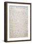 Handwritten Letter-Jean-Philippe Rameau-Framed Giclee Print