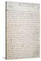 Handwritten Letter-Jean-Philippe Rameau-Stretched Canvas