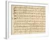 Handwritten Music Score of Mass for Four Voices, Kyrie Eleison-Giovanni Pierluigi da Palestrina-Framed Giclee Print