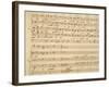 Handwritten Music Score of Mass for Four Voices, Kyrie Eleison-Giovanni Pierluigi da Palestrina-Framed Giclee Print