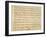 Handwritten Music Score of Mass for Four Voices, Kyrie Eleison-Giovanni Pierluigi da Palestrina-Framed Giclee Print