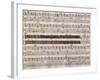 Handwritten Music Score of Semiramis-null-Framed Giclee Print