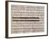 Handwritten Music Score of Semiramis-null-Framed Giclee Print