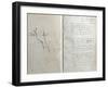 Handwritten Pages from "Romances Sans Paroles" with Crossed out Dedication to Arthur Rimbaud, 1873-Paul Verlaine-Framed Giclee Print