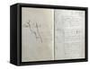 Handwritten Pages from "Romances Sans Paroles" with Crossed out Dedication to Arthur Rimbaud, 1873-Paul Verlaine-Framed Stretched Canvas