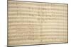 Handwritten Score for Apothecary-Franz Joseph Haydn-Mounted Giclee Print