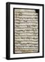 Handwritten Score for Cantata No 9-Johann Sebastian Bach-Framed Giclee Print